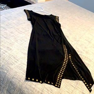 Black stretchy Michael Kors dress
